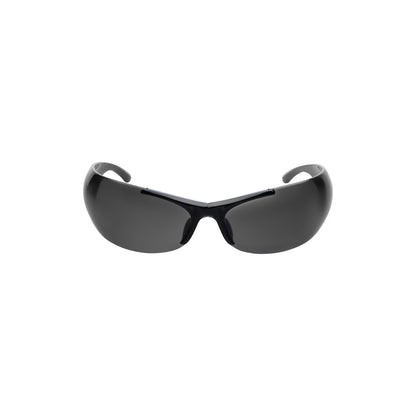 Afterhour Oval Sunglasses in Black